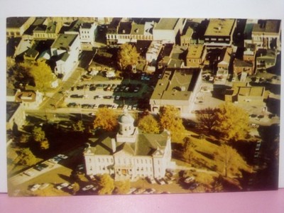 St. Charles County Courthouse Missouri aerial view 
