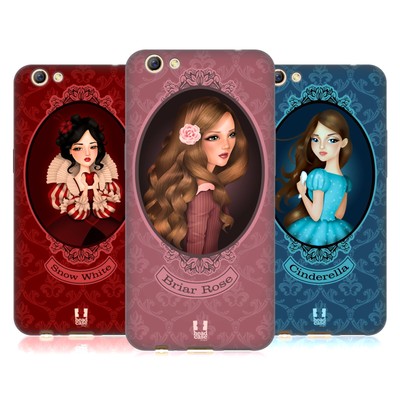 HEAD CASE DESIGNS FAIRY TALE PRINCESSES SOFT GEL CASE FOR OPPO PHONES
