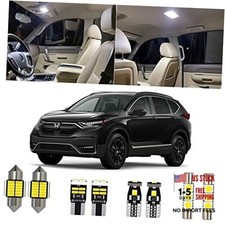 Xpismii 11 Piece 6000K White CRV HRV LED Interior Light Kit Package