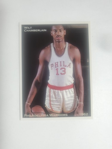 1992-94 Klector Cab Cards Wilt CHAMBERLAIN HOF 1962 PHILADELPHIA WARRIORS - Picture 1 of 2