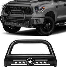 Bull Bar 3" Front Grille Brush Push Bumper Guard with Removable Skid Plate Compa