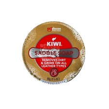 Kiwi Saddle Soap 3 1/8 oz Tin Leather Cleaner Preserver