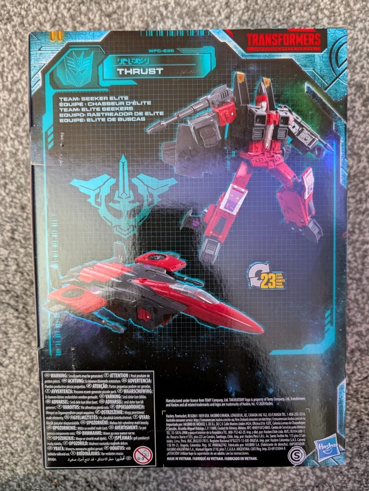Transformers War for Cybertron Earthrise Thrust Figure - Image 2 of 2