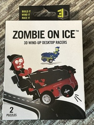 ''Zombie On Ice'' Protocol  3D Wind Up Puzzles (Set of 2) NIB