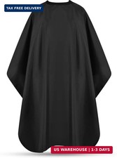 Hair Cutting Cape with Adjustable Snap Closure, Professional Barber Cape, Haircu