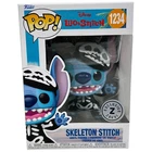 Funko POP Skeleton Stitch 1234 Vinyl Figure Disney Lilo & Stitch Zavvi Exclusive