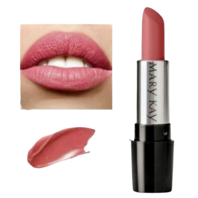 Mary Kay Gel Semi-Matte Lipstick Mauve Moment 089642 NIB Full Size Discontinued