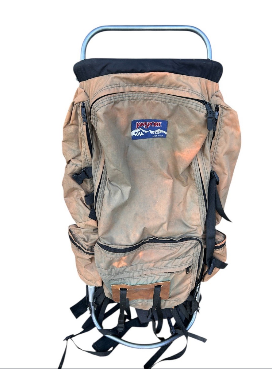 Backpacking Packs Jansport 50l Backpack Lot Vintage Jansport Metal