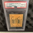 1988 Fournier Estrellas Michael Jordan Sticker PSA 10