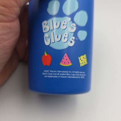 Vintage Blue's Clues Hard Spout Sippy Cup 8 Oz Johnsons Healthflow 2001 - Bild 5 von 8