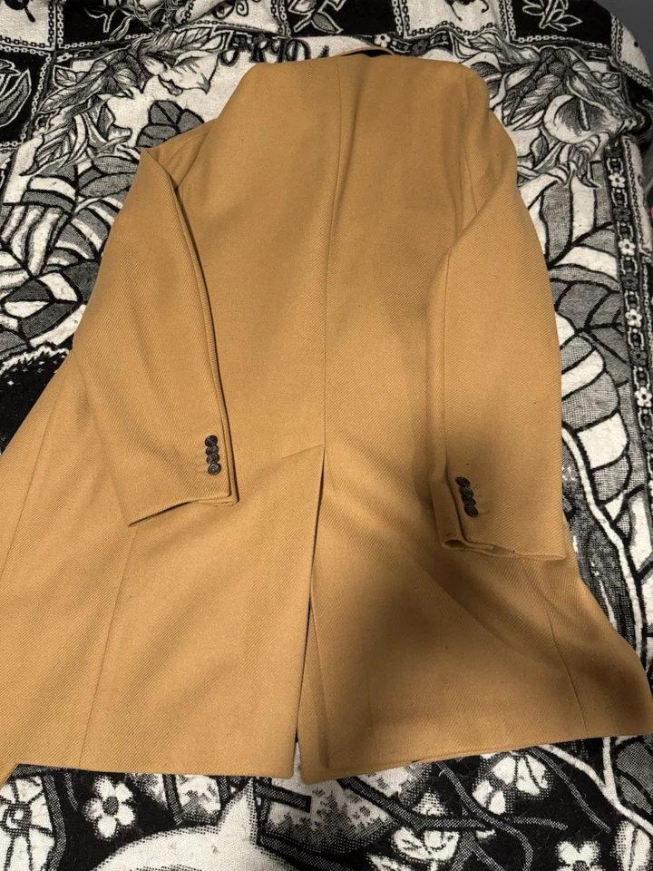 Abrigo PAUL SMITH Talla XL Lana Tostada Cachemira Foto 4 de 4