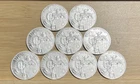 (9) Silver Towne Legendary Warriors 1oz. .999 Fine Silver Round - Eric Bloodaxe