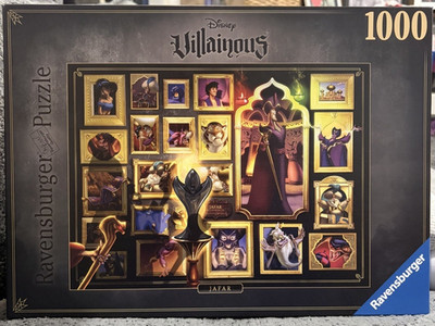 Ravensburger Disney Villainous Jafar 1000-Piece Interlocking Cardboard Puzzle