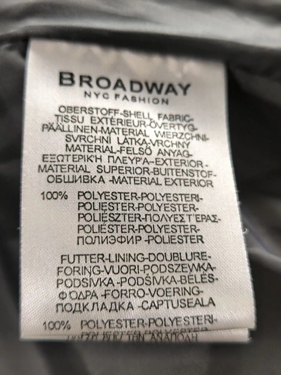 Broadway Daunenwesten hellgrau Größe 34