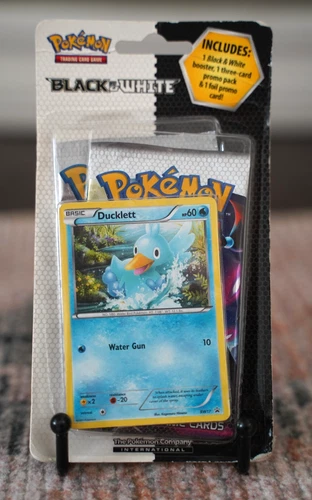 Pokémon TCG Black & White 2-Pack Blister Base Set Ducklett Promo Factory Sealed