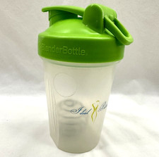 Blender Bottle 12 oz Shaker Protein Juice Green Lid Gym Workout Fitness