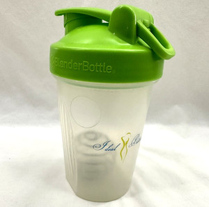 Blender Bottle 12 oz Shaker Protein Juice Green Lid Gym Workout Fitness