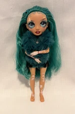 Rainbow High Jewel Richie Emerald Green Articulated Fashion Doll w/ Vitiligo