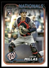 Drew Millas 2024 Topps Washington Nationals #530