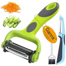 Potato Apple Vegetable Peelers for Kitchen, I and Y Peelers for Fruit Veggie ...