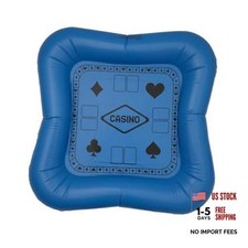 Inflatable Floating Game Table for Pool   Waterproof with Playing Cards
