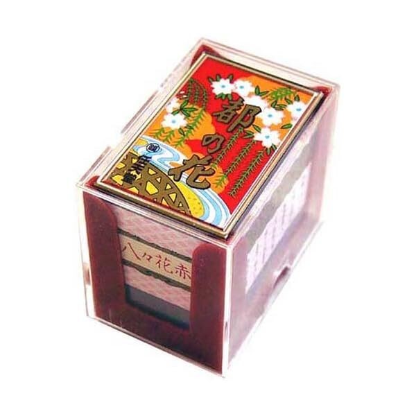 Nintendo Japanese Playing Cards Game Set Hanafuda Miyako no Hana Red F/S wTr JP