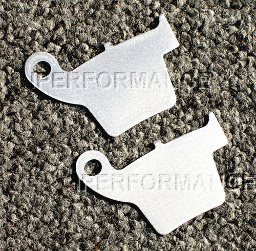 Titanium Brake Pad Shim Heat Shield Set for #346 pattern, Set of 2