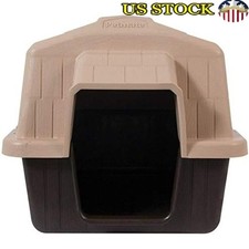 Aspen Pet Outdoor Dog House Extra Small For Pets Up to 15 Pounds All Weather