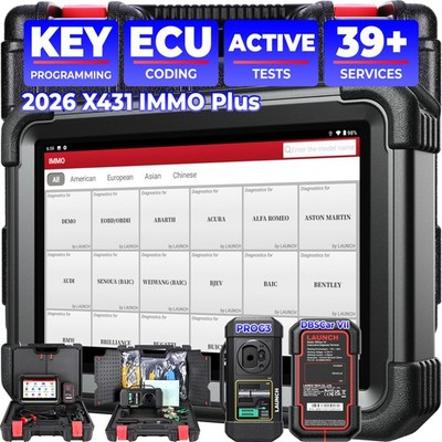 2026 Launch X431 IMMO PLUS PRO 5 X-PROG 3 Diagnosegerät Key Programm ECU Coding