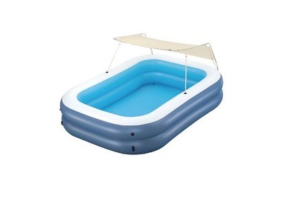 [BIG SALE] Bestway Inflatable Family Lounge Pool with Sun Canopy Cover
