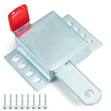 Heavy Duty Galvanized Garage Door Lock Silver Security Lock Hardware