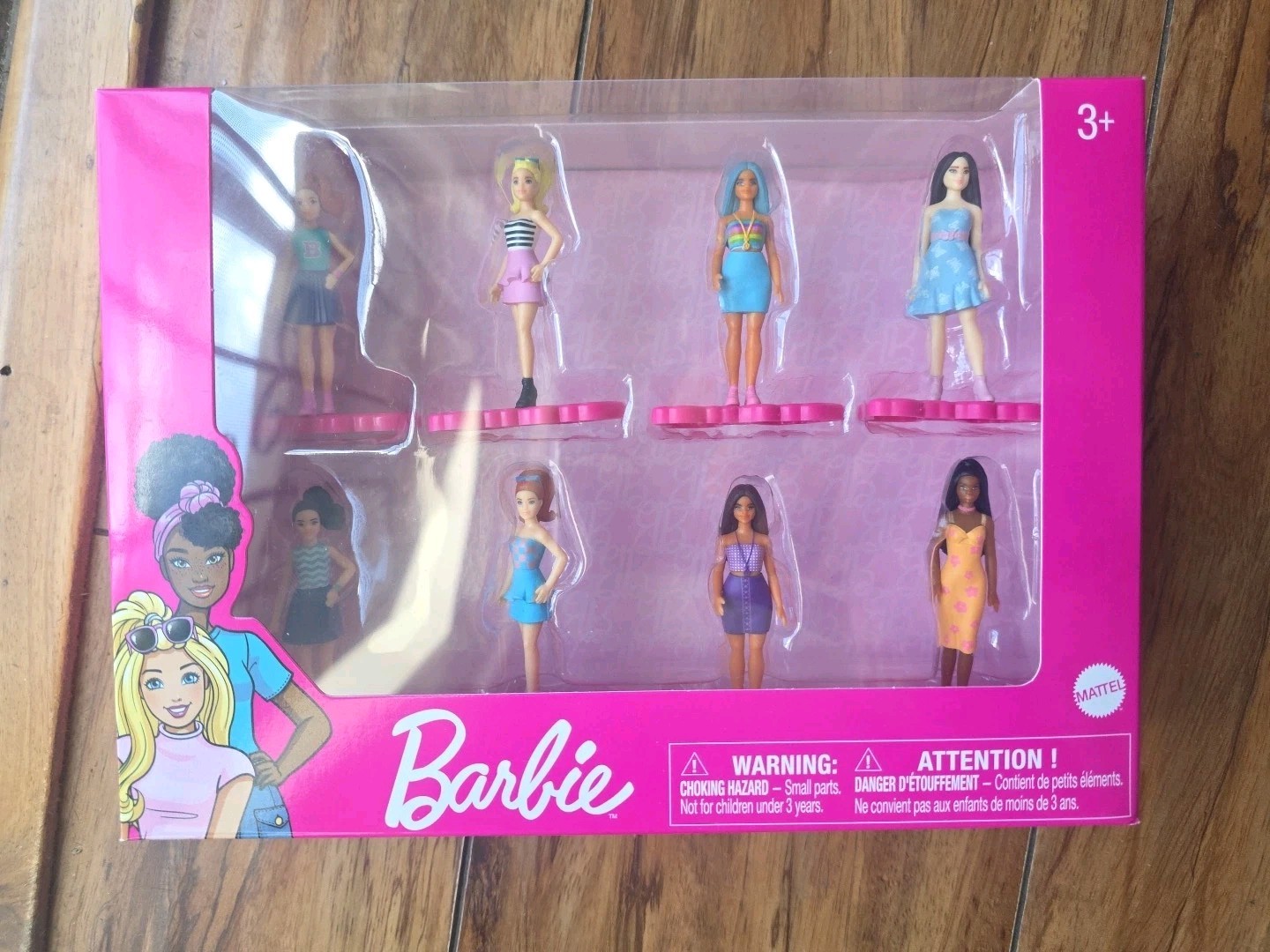 Mattel Barbie Micro Collection 8 Mini Figures New In Box Rar