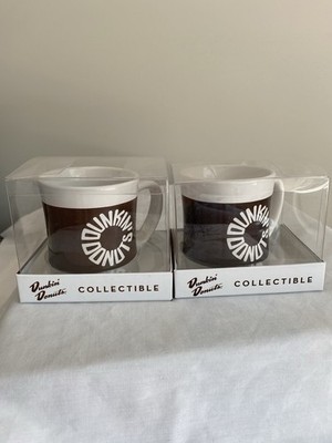 Dunkin Donuts-Circle Logo Coffee Mugs Restaurant Ware 2010-Lot 2- NIP