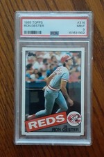 1985 Topps #314 Ron Oester PSA MINT 9! Reds