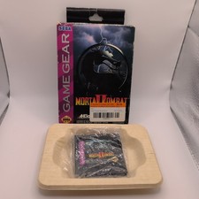 Mortal Kombat II - Sega Game Gear - Acclaim  With Box And Tray No Manual