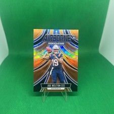 JOE MILTON III 2024 ROOKIES & STARS AIRBORNE ROOKIE ORANGE RC /25  