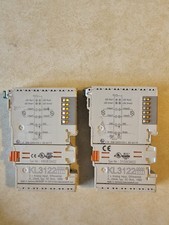 Lot of Two (2) Beckhoff 2 Channel Analog Inpu...
