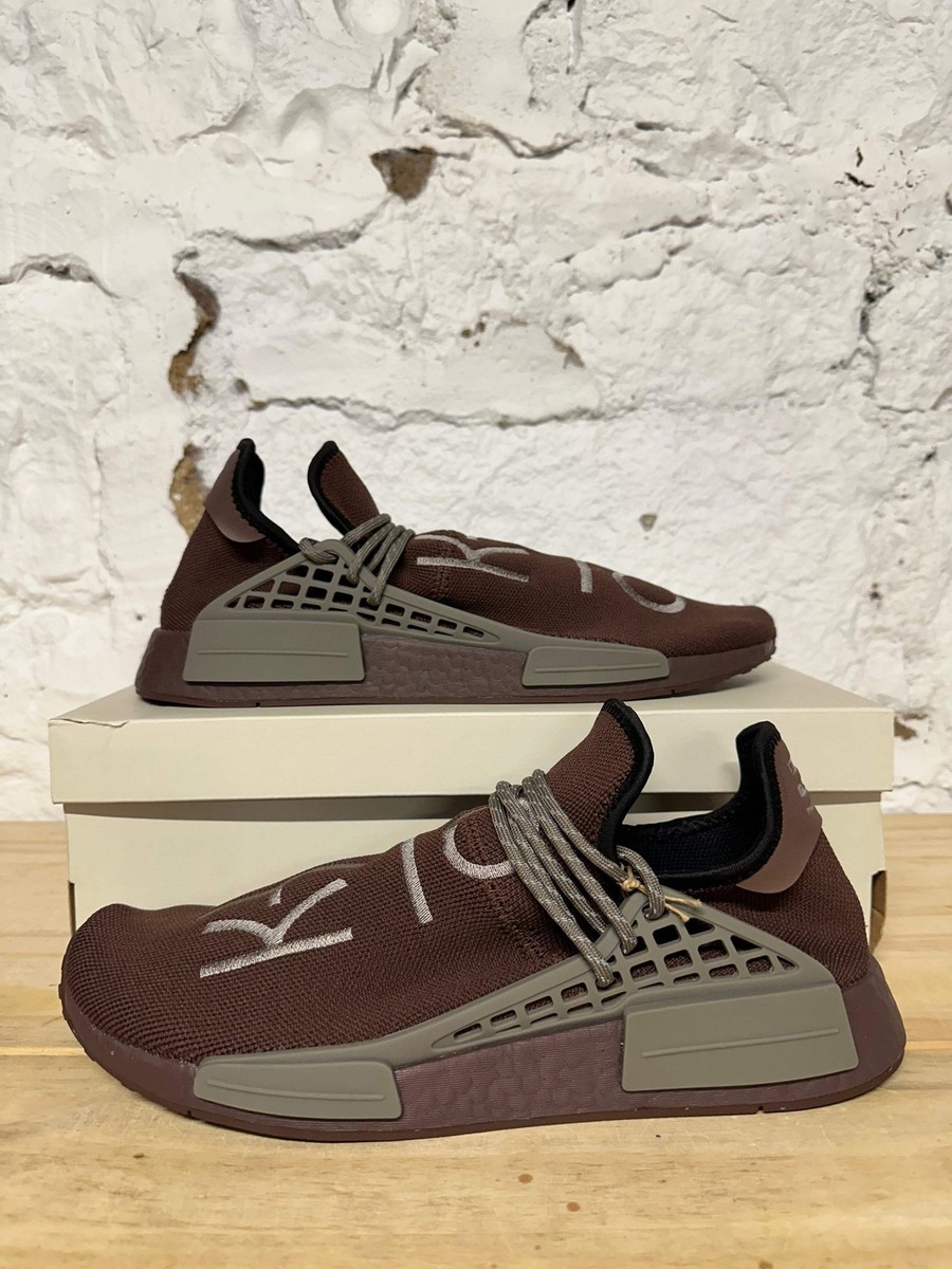 Size 12 Adidas Pharrell x NMD Human Race Chocolate for sale