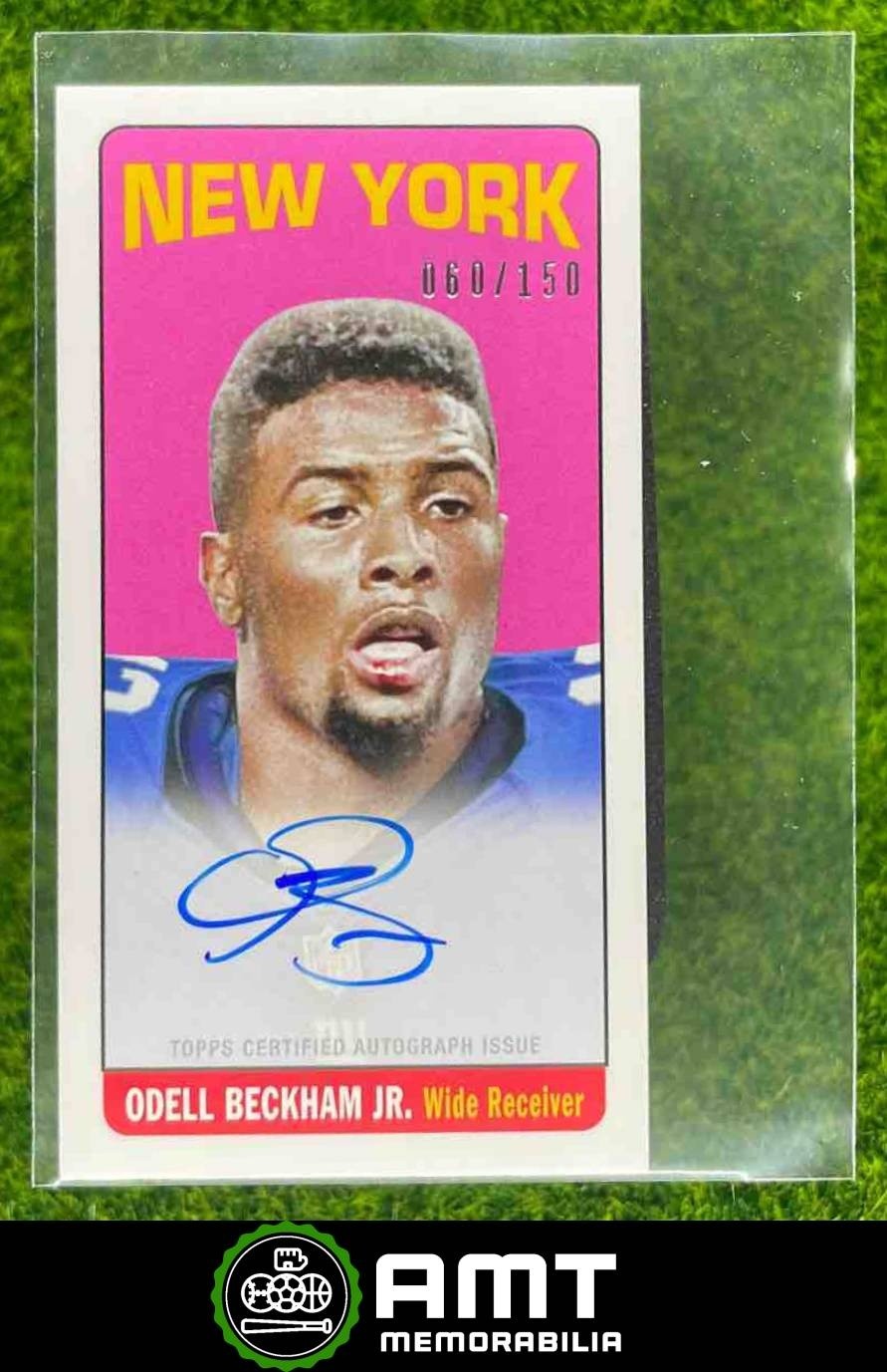 Odell Beckham Jr. Topps 1965 Rookie Autographs #115 Base