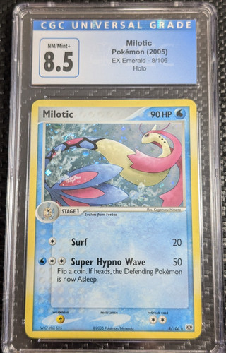 Milotic graded CGC 8.5 for sale on eBay