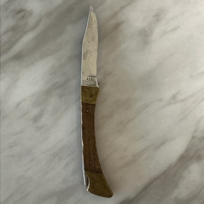 Vintage ACE Stainless Hong Kong Blade Pocket Knife