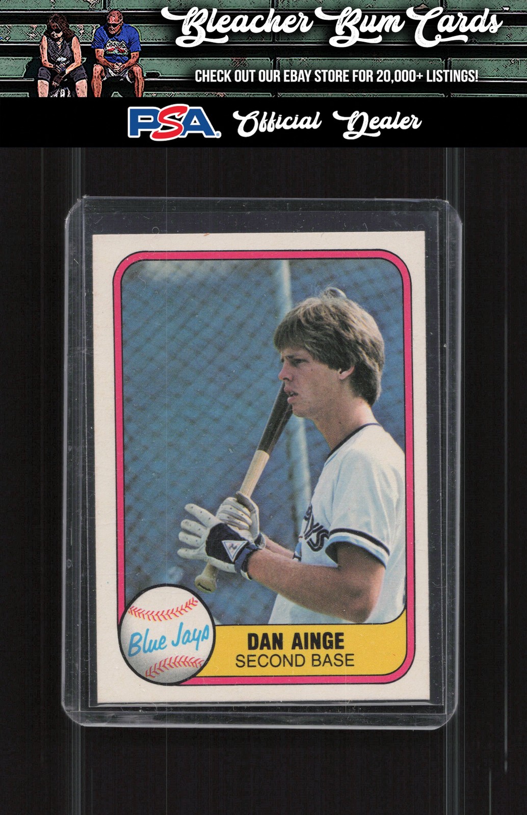 1981 Fleer 418 Dan Ainge Rookie