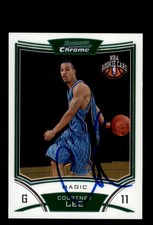 Signed Basketball Card Auto Courtney Lee 2008-09 Bowman Chrome #131 Magic