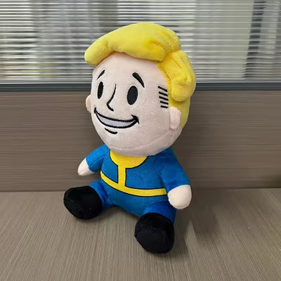 Anime Vault Plush Toy Cute Cartoon Vault Boy Stuffed Doll Soft Gift Decor