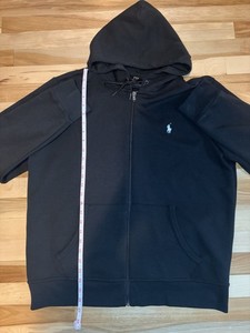 Ralph Lauren Zip Hoodie Black | eBay