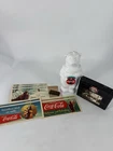 VTG Lot of Coca Cola -Litho AdCards Money Clip Note Cards DrinkBear -lot#2