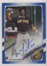 2021 Topps Chrome Rookie Blue Wave Refractor /150 Jorge Mateo #RA-JMA Auto 0fo5
