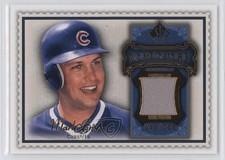 2009 SP Legendary Cuts Legendary Memorabilia Blue 48/100 Mark Grace #LM-MG 0d8