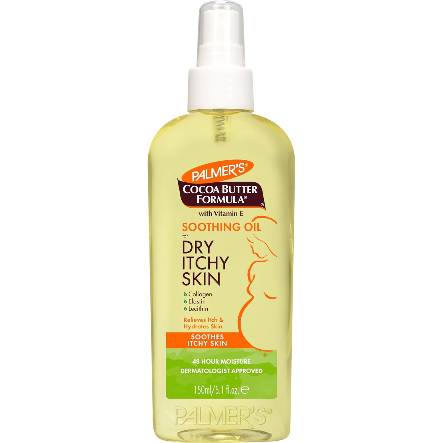 Formula Soothing Oil With Vitamin E, Dry, Itchy Skin Relief,