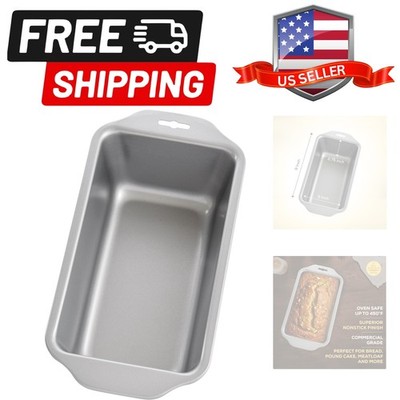 Loaf Pan, Carbon Steel with Non-Stick Coating, PFOA Free, 9-Inches x 5-Inches